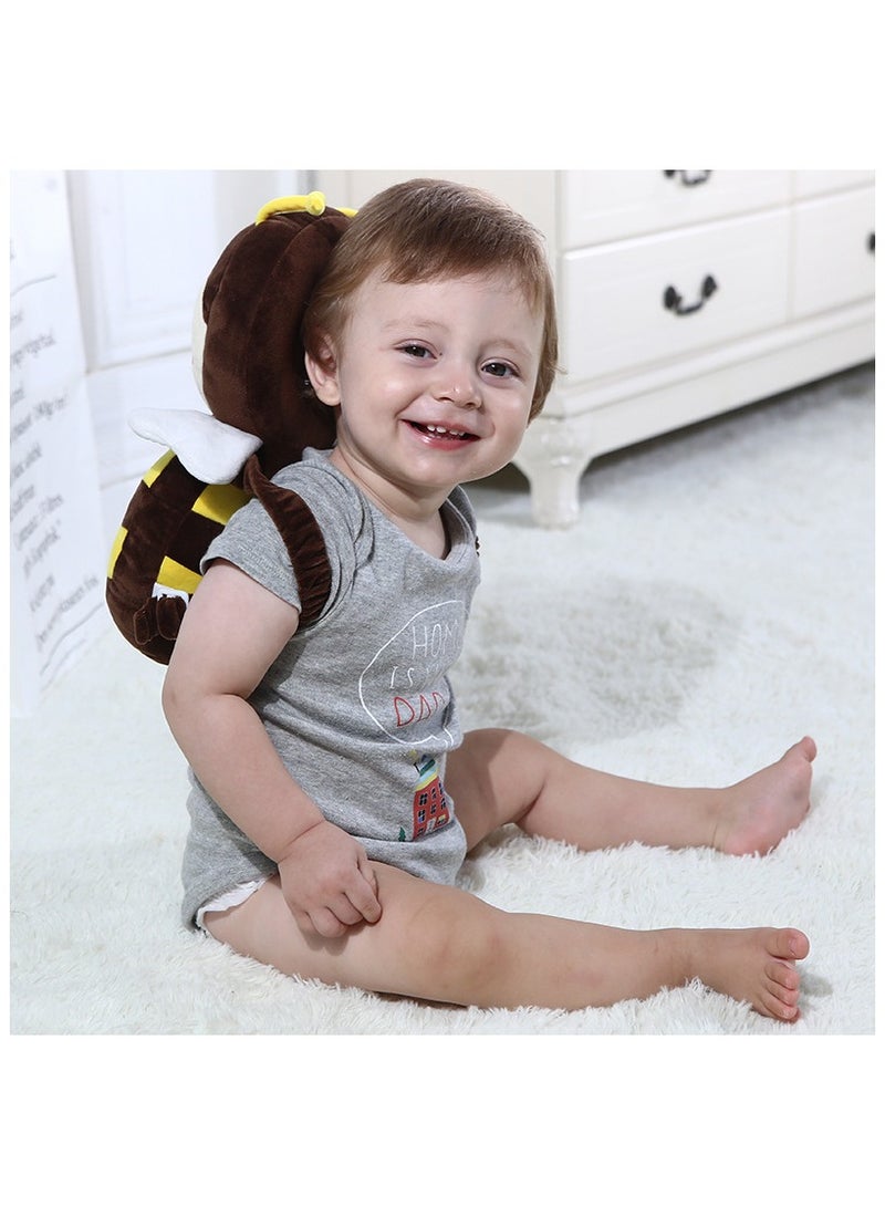 Washable Baby Head Protection Pad With Adjustable Straps - Image 4