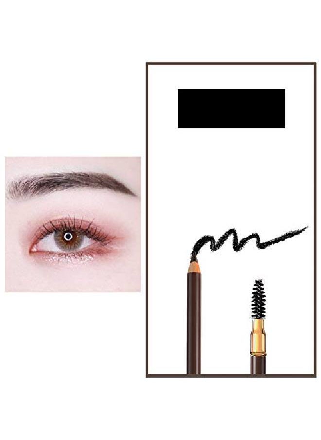 Bodermincer 1Pcs Eyebrow Pencil Longlasting Waterproof Durable Liner Eyebrow 5 Colors To Choose (1# Black)  - Image 3