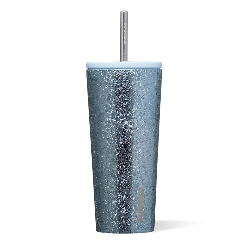 Corkcicle Cold Cup Triple Insulated Tumbler with Straw 12 Hours Cold LeakResistant Lid Easy Grip NonSlip Bottom Summer Drinkware Gift Keeps Drinks Ice Cold 24 oz Ice Breaker - Image 2