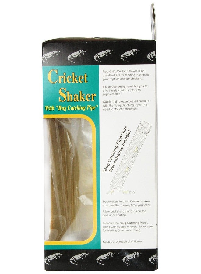 ريب-كال هزاز كريكيت Rep-Cal SRP00500 مع أنبوب صيد الحشرات، فيتامينات ومكملات غذائية للزواحف - Image 2