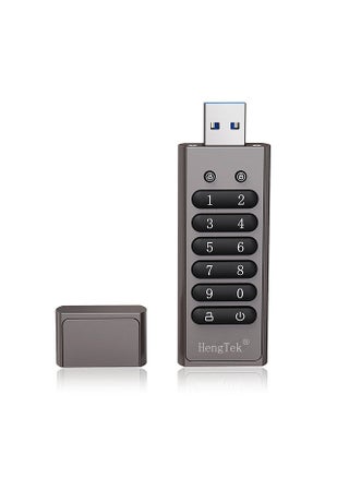 64GB 256-bit Encrypted USB Drive Password Secure Flash Drive USB3.0 U Disk Support Reset/Wipe/Auto Lock Function, Grey - pzsku/Z31A4E071725ADF17387AZ/45/_/1691028114/e173b77b-4964-42d0-b935-370bf28c8e50