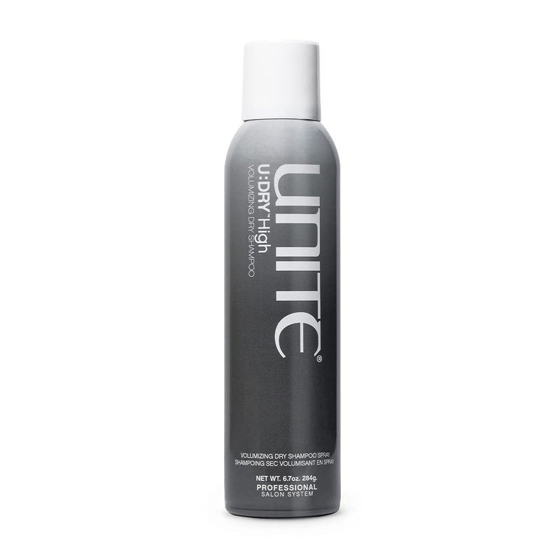 Unite شامبو جاف عالي الحجم من يونايت - U:DRY - يمتص الزيت، يضيف الحجم، ويعزز الملمس - مثالي للشعر الناعم أو الرقيق، 6.7 أونصة - Image 1