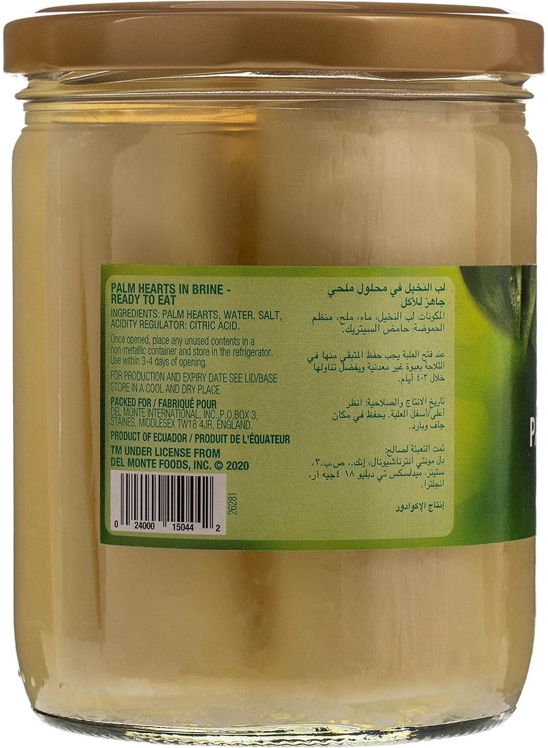 Del Monte Dm Palm Hearts (Glass Jar) 12/410 Gm - Image 2