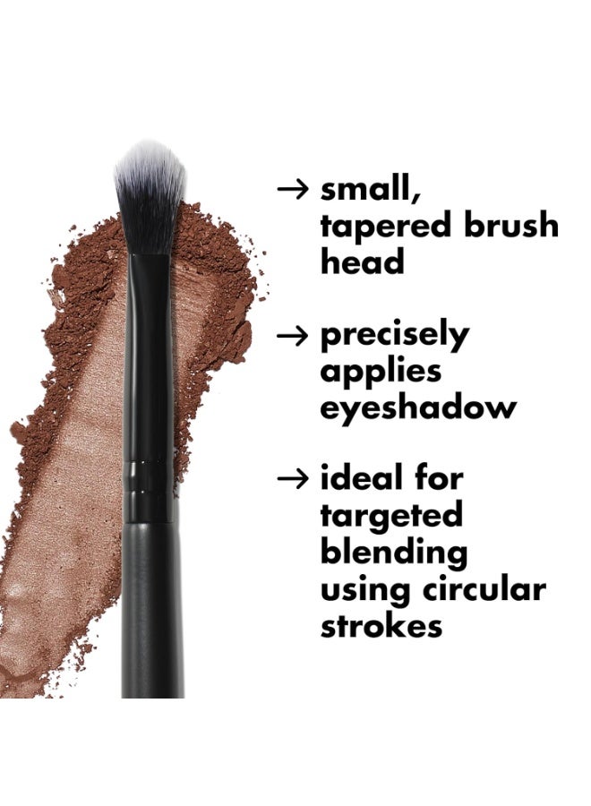 elf e.l.f. Blending Brush, Makeup Brush For Blending Eyeshadow & Concealer, Dome-Shaped, Made With Synthetic Bristles, Vegan & Cruelty-Free - Image 4