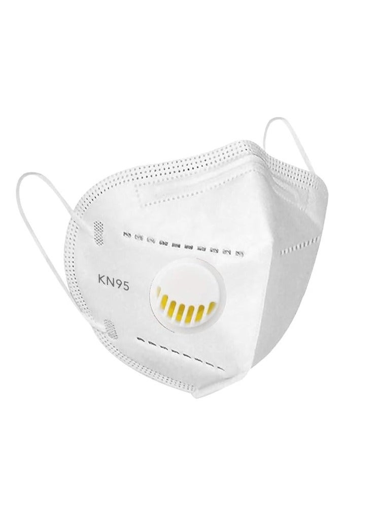 Vaultex Kn95 Anti Dust Safety Face Mask for Men And Women (White).  - Image 1