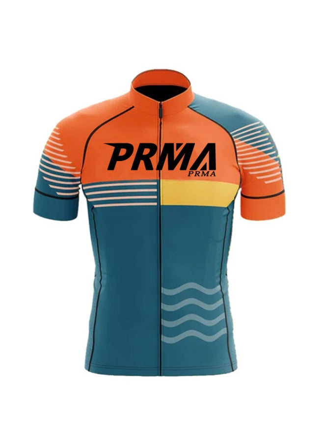 Summer Cycling Clothing Short Sleeve Suit Men's Suspenders Road Bike Racing Clothing