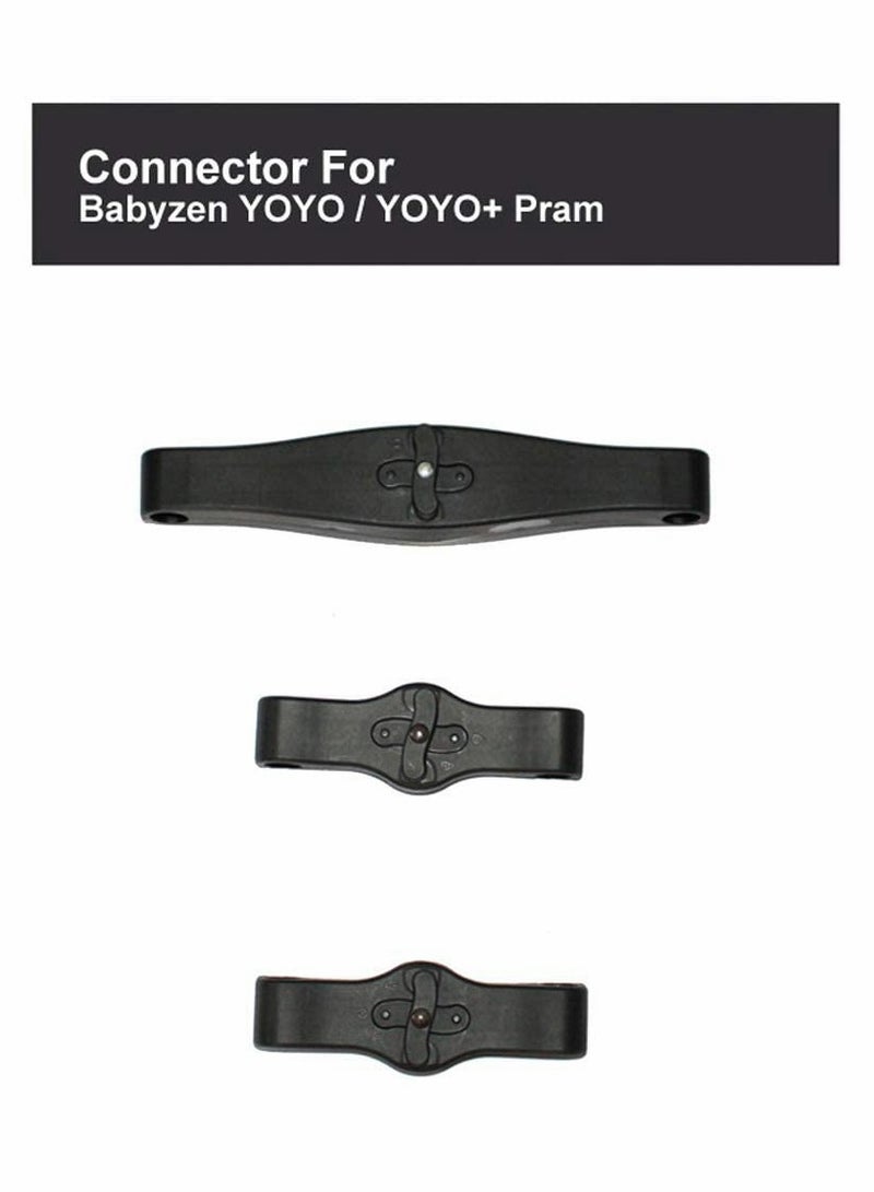 موصلات لعربة الأطفال Babyzen YOYO2 YOYO + عربات الأطفال ، موصل عربات الأطفال التوأم للأطفال الصغار ، محول توصيل عربة الأطفال التوأم ، يحول عربتين مفردتين إلى عربة مزدوجة - Image 2