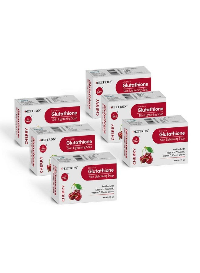 House Tools Dextron Glutathione Skin Lightening Soap with Cherry Extract 450g (PACK OF 6) - Image 1