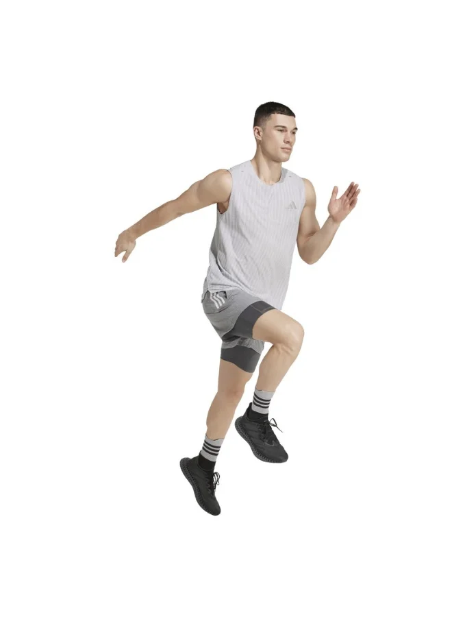 Adidas Adidas Adi365 Tank M M Grey Running Tops For Men