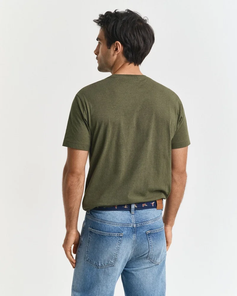 GANT  Regular Shield Short Sleeve T-Shirt for Men | Best Price UAE