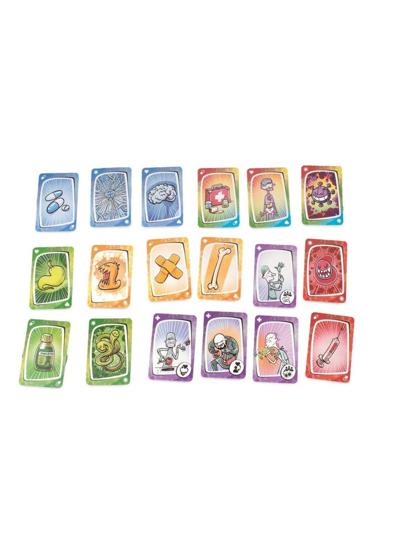 VIRUS GUARD - Virus-English Version Fun Infectious Card Game, Children Adult Family Party Entertainment Card Game, Parent-Child Interactive Toy Infection Game - Image 1