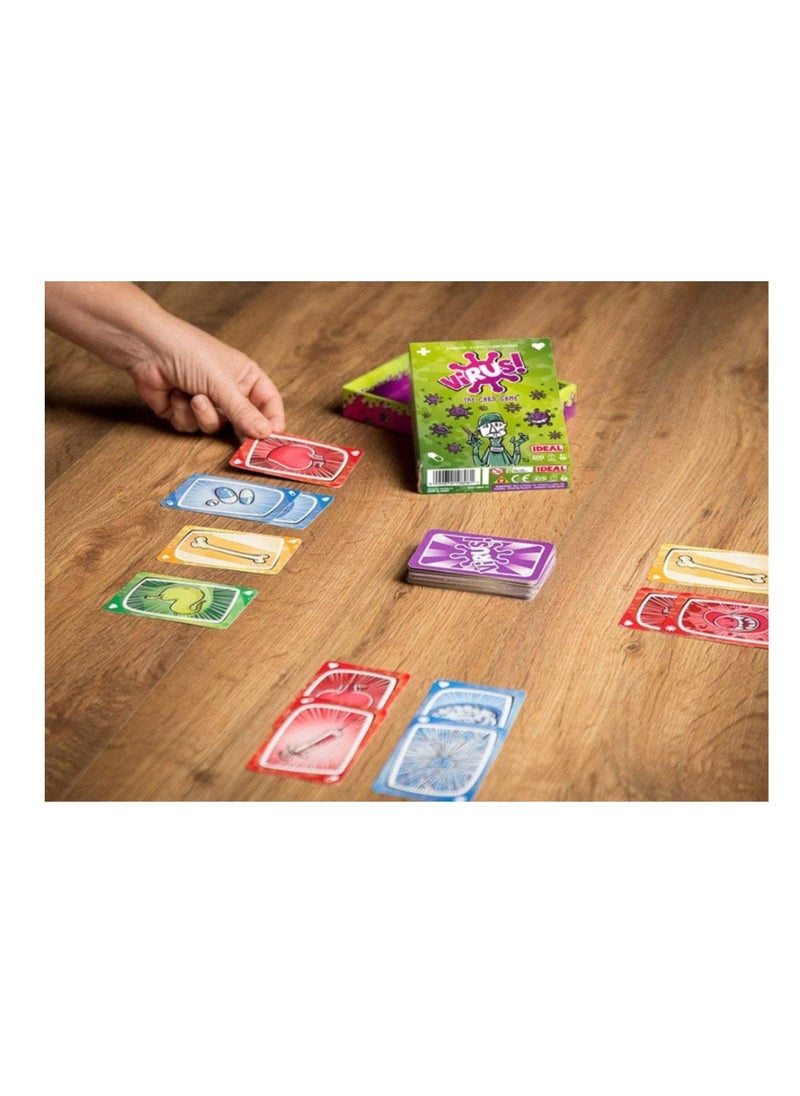 VIRUS GUARD - Virus-English Version Fun Infectious Card Game, Children Adult Family Party Entertainment Card Game, Parent-Child Interactive Toy Infection Game - Image 1