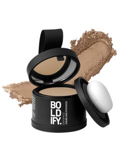 Boldify BOLDIFY Hairline Powder  Root Touch Up Hair Color for Gray Coverage  Bald Spot Concealing Hair Powder for Women  Men  48Hour StainProof  Medium Blonde 