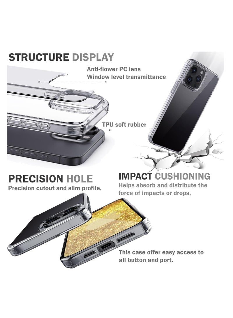 iPhone 16 Pro Max Clear Case, Promax Clear, Shockproof, Translucent, Slim Design - Image 3