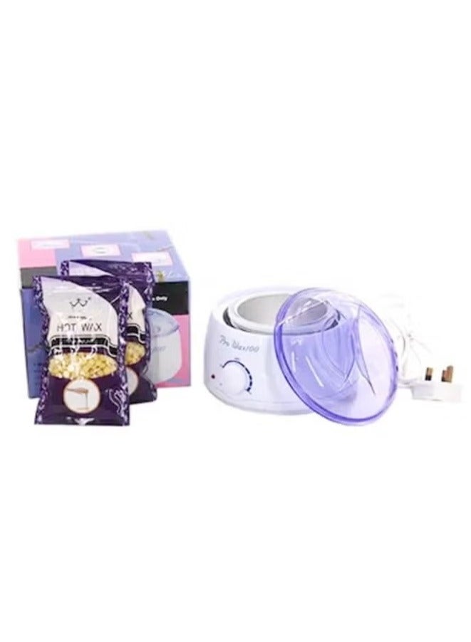 Prowax 100 Hot Wax Machine With 2 Bean Bag Yellow - Image 1