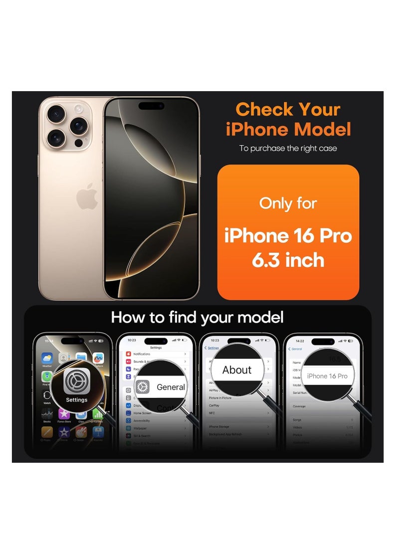 Aookay Compatible with iPhone 16 Pro Case, Liquid Silicone Upgrade [Camera Protection] [Soft Anti-Scratch Microfiber Lining] Shockproof Phone Case for iPhone 16 Pro (Blue Grey) - Image 2