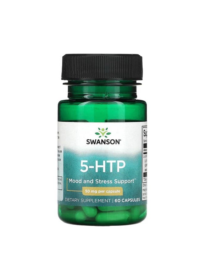 SWANSON 5-HTP, 50 mg , 60 Capsules