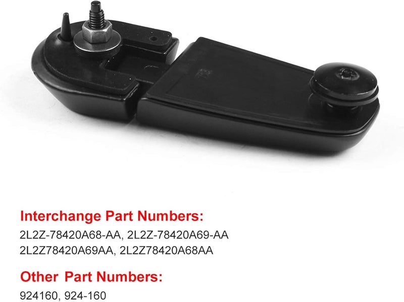 Vuzmode Tailgate Glass Hinge Set for Ford Explorer & Mountaineer - Image 2