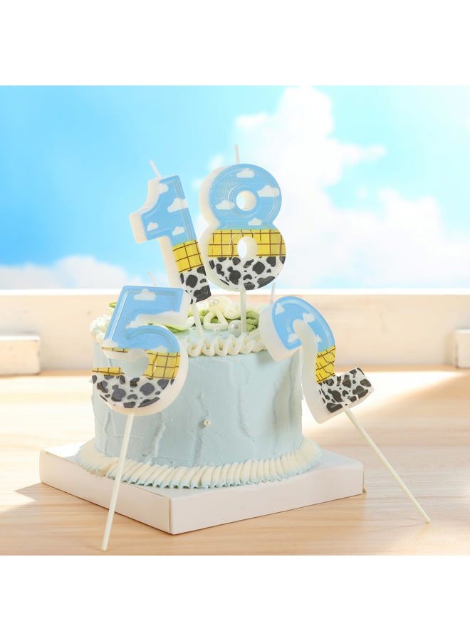 PHD CAKE 2.76 Inch Number 3 Toy Inspired Birthday Candles, Cartoon Story Number Candles, Cake Number Candles, Party Celebration - Image 3