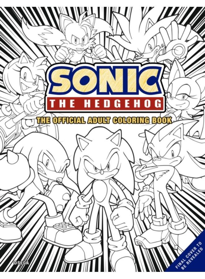 Sonic the Hedgehog : The Official Adult Coloring Book