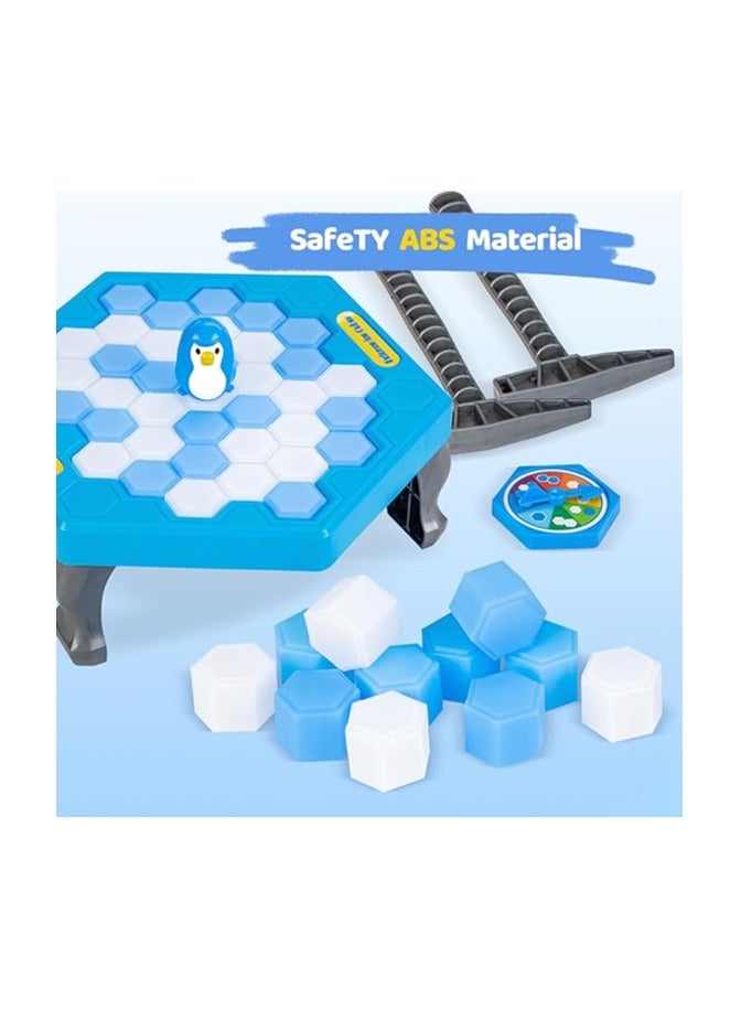 لعبة إنقاذ البطريق على الجليد، فخ البطريق، كسر الجليد، تفعيل حفلة عائلية، كسر الجليد، طاولة ألغاز للأطفال، طرق على المكعب - Image 3