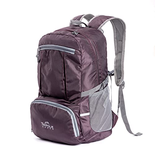Tripole Foldable PAKEASY Backpack and Day Bag for Hiking and Day Trips | 25 Litres | 1 Year Warranty (Black) - Image 4