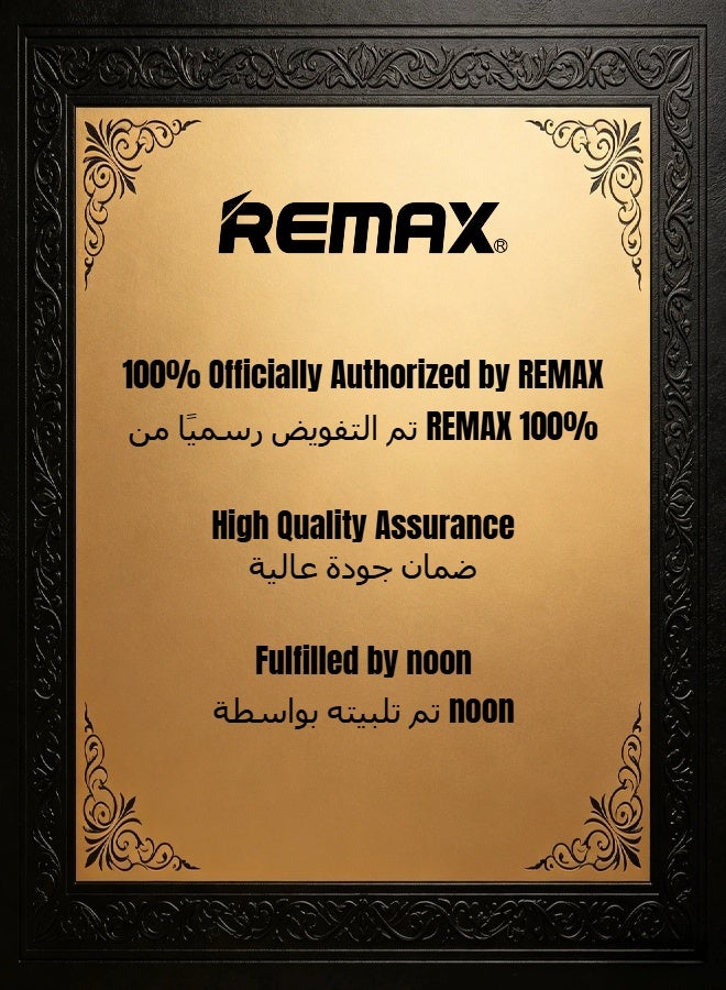 REMAX TWS-05 Lipstick True Wireless Half-In-Ear Earbuds, Bluetooth 6.0, 3.5g Ultra Light Wireless Earphones (Gilding Black) - Image 2