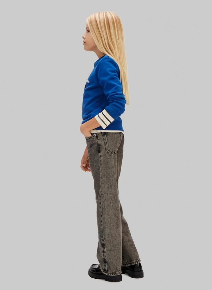 Calvin Klein Jeans Youth Graphic Pullover Sweatshirt