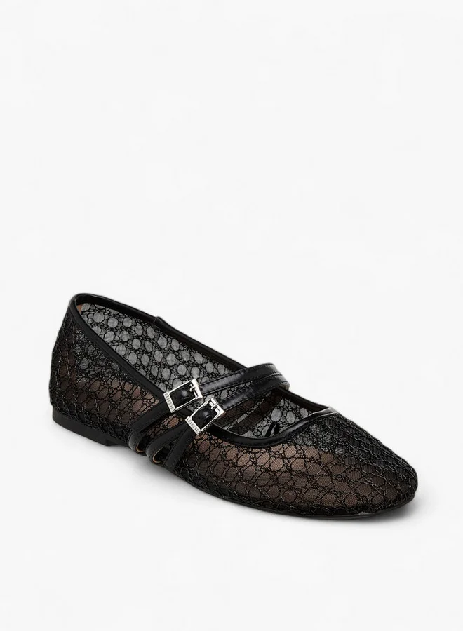 سيليست Women Buckled Strap Ballerina Shoes