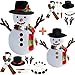 SEMETOR Snowman Kit 2Pack Christmas Snowman Decorating Making Kit Outdoor Fun Christmas Winter Holiday Party Decoration Gift Xmas Holiday Winter Party snow man kit Outdoor Fun Supplies for Kids Family - Image 2