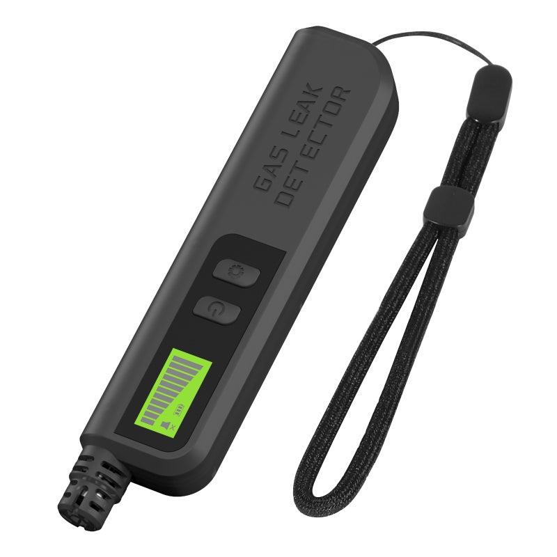 مكشاف تسرب الغازات القابلة للاشتعال المحمول، أداة مراقبة تسرب الغاز المحمولة QTX-1، نطاق 50–1000 جزء في المليون، تنبيه صوتي، مناسب للغاز الطبيعي والغاز الضغطي المسال والميثان والبروبان - Image 1