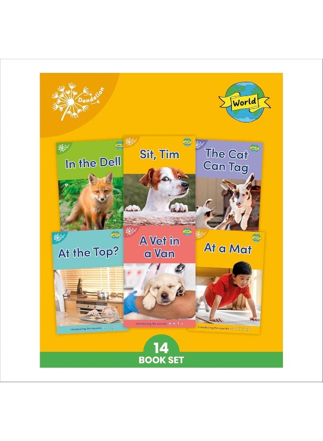 Phonic Books Dandelion World Stages 1-7: Sounds of the alphabet - Image 1