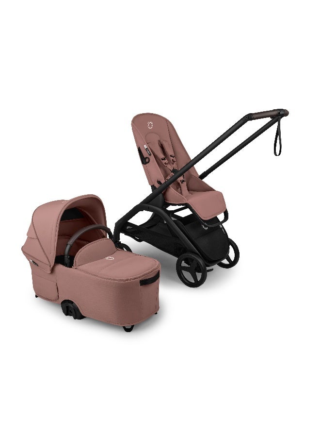 Bugaboo Dragonfly Plus Stroller Seat Complete, Dusty Pink - Image 2
