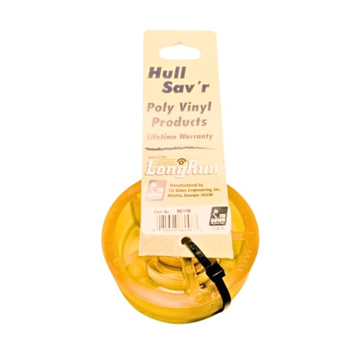Tie Down Engineering 86198 Hull Saver Cap End 5/8"" X3-1/2 Amber, Yellow, Standard - Image 3