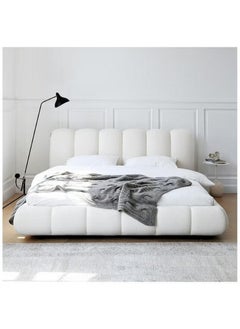 Wooden Twist Wooden Twist Tactic Modernize Upholstery Bed for Luxury Bedroom Contemporary, Stylish, and Elegant (Queen Size)  - Image 1