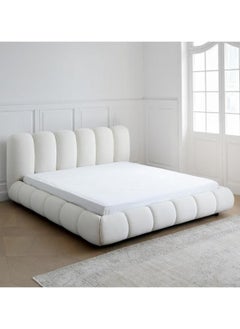 Wooden Twist Wooden Twist Tactic Modernize Upholstery Bed for Luxury Bedroom Contemporary, Stylish, and Elegant (Queen Size)  - Image 4