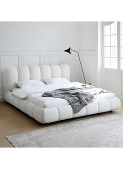 Wooden Twist Wooden Twist Tactic Modernize Upholstery Bed for Luxury Bedroom Contemporary, Stylish, and Elegant (Queen Size)  - Image 3