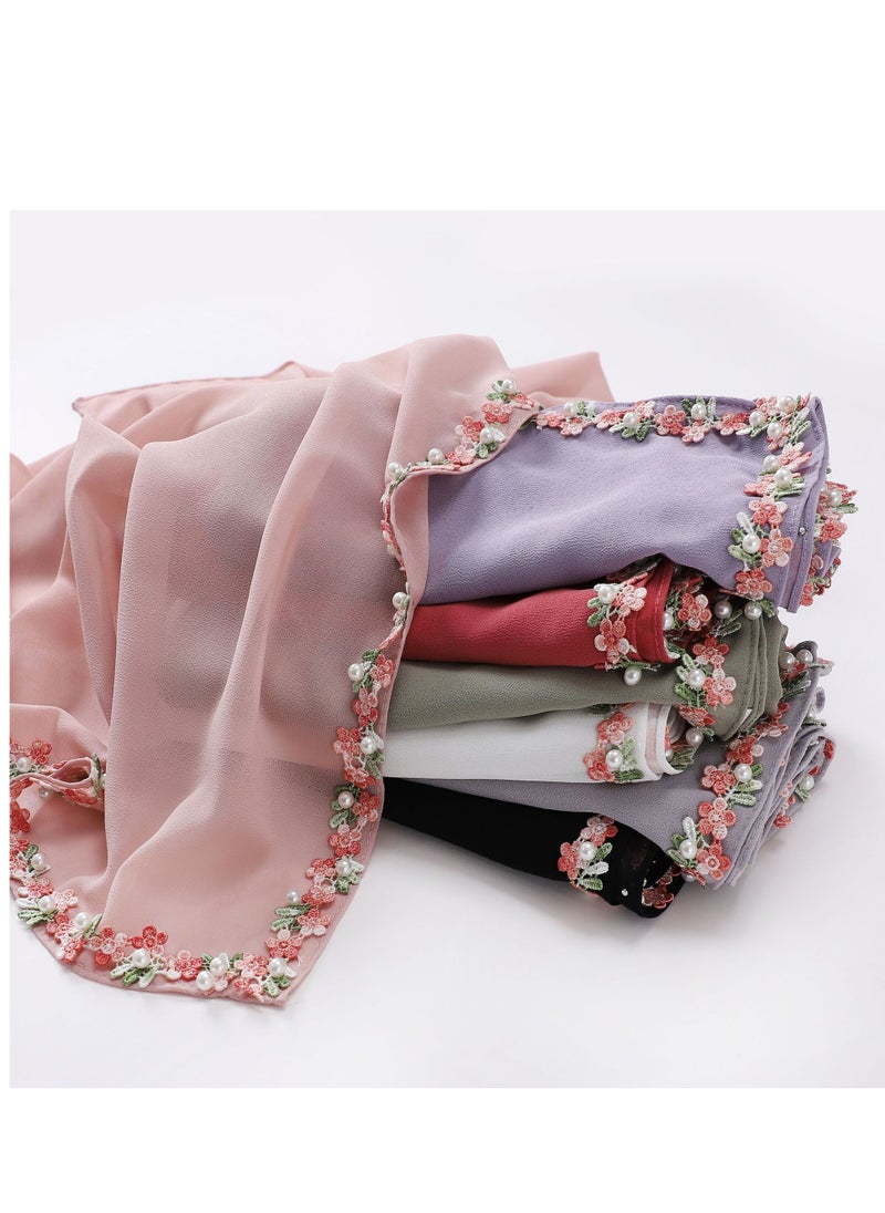 KUYING NewPearl Chiffon Scarf  - Image 5