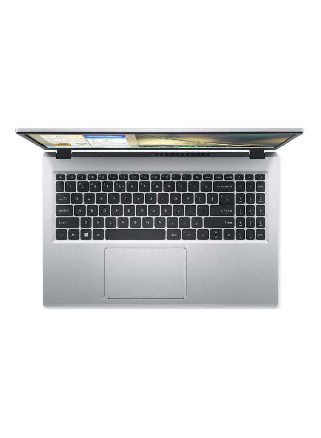 Acer A315-510P-300P Laptop With 16 Inch HD Display, Core i3-1305U Processor/8GB RAM/512GB SSD/DOS(Without Windows)/ English/Arabic Pure Silver - Image 4