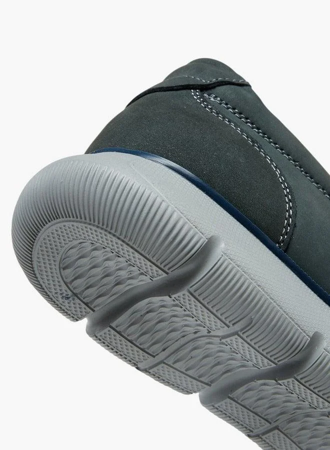 لو كونفورت حذاء لوفر سهل الارتداء بلون سادة