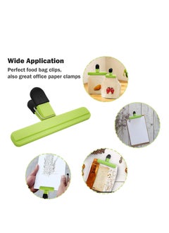 SUNSAR 9 Pcs Chip Bag Clips, Fresh Keeping Clamp Sealer Plastic Food Storage Clip for Food Storage Assorted Sizes Food Bag Clips for Kitchen Snacks  - Image 4