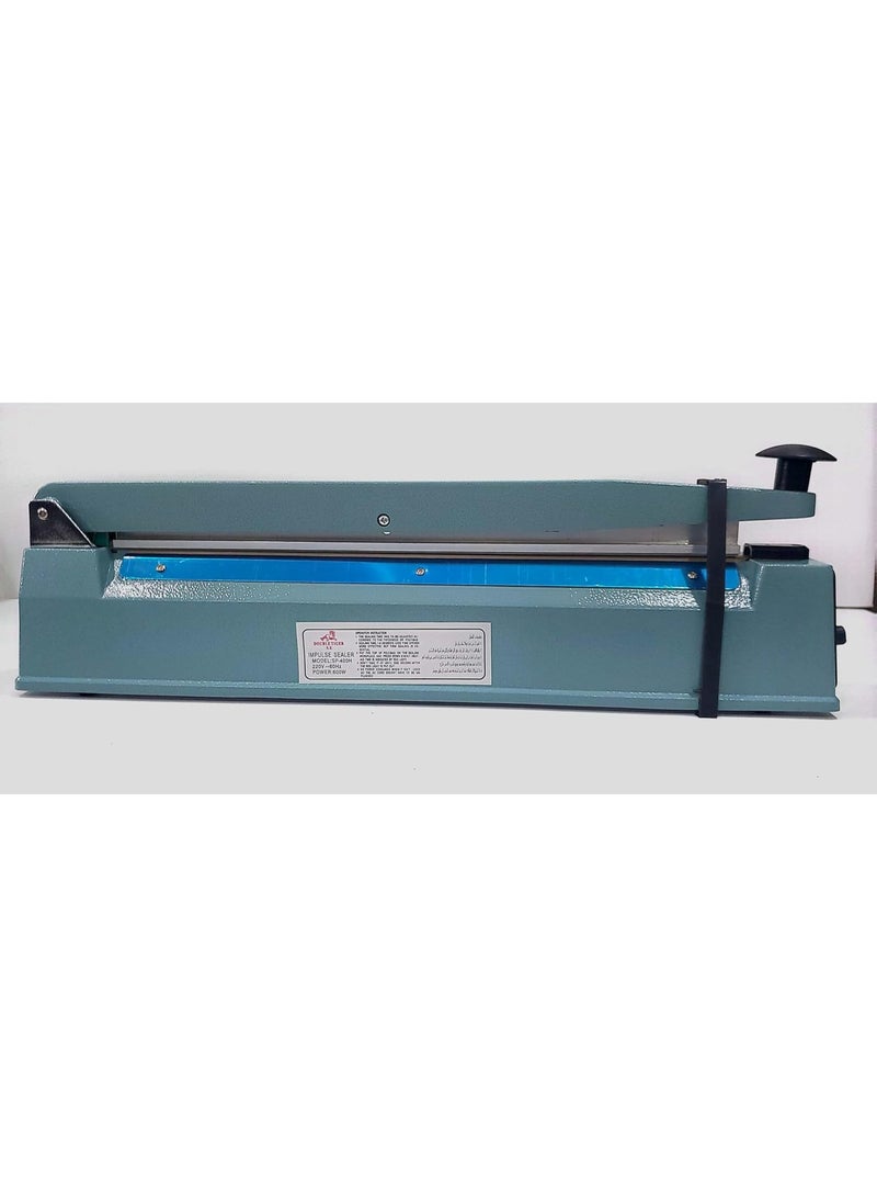 دابل تايجر جهاز لحام أكياس صناعي تايواني 40 سم - SP400H | لحام حراري قوي لتغليف البلاستيك - Image 3