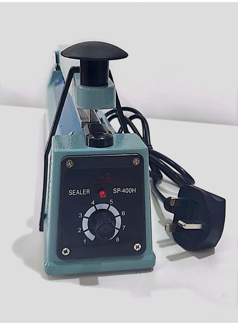 دابل تايجر جهاز لحام أكياس صناعي تايواني 40 سم - SP400H | لحام حراري قوي لتغليف البلاستيك - Image 5