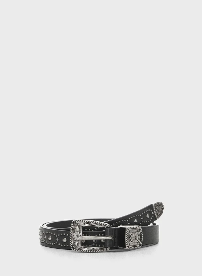 MANGO Montana Allocated Hole Belt
