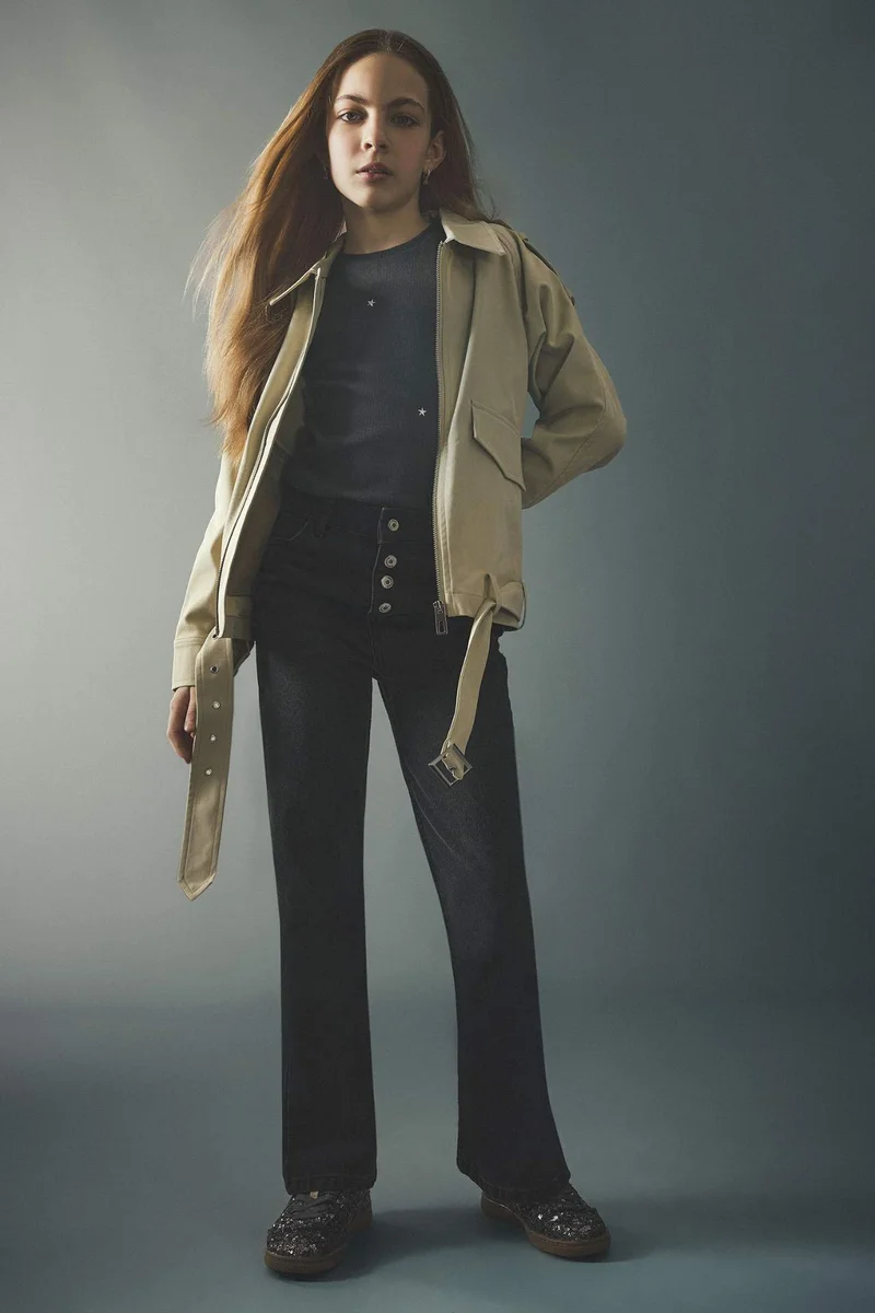 ديفاكتو Girl Wide Leg Jeans
