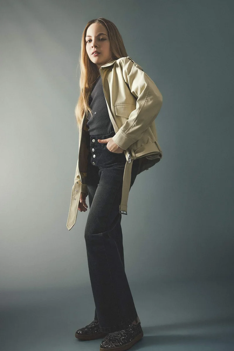 ديفاكتو Girl Wide Leg Jeans