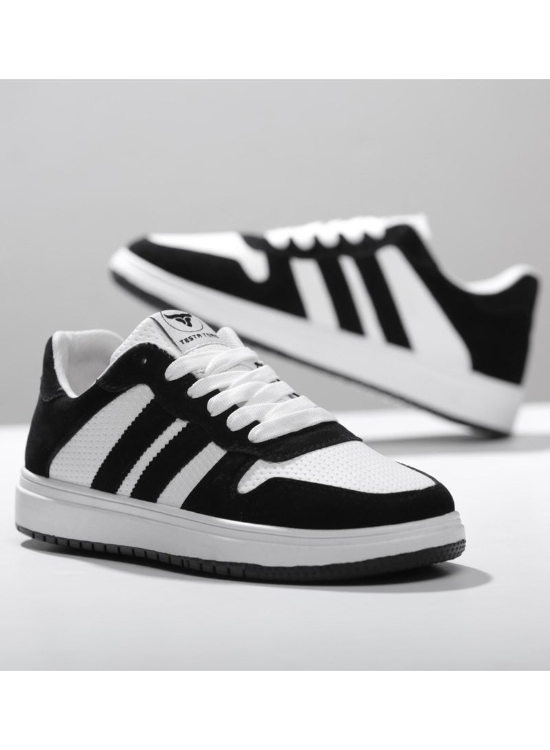 تيستا تورو حذاء من الفئة الفاخرة بأساس من جلد الفورميلا مطعم بجلود مدبوغة الوجهين من تيستا تورو - Image 1