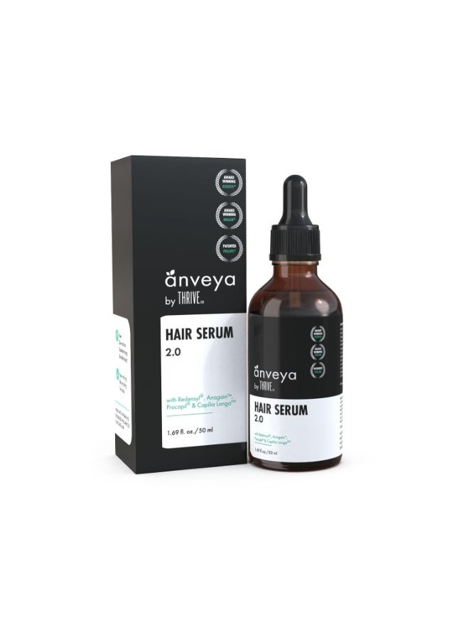 ThriveCo Anti-Hair Fall Kit | With Hair Growth Serum 2.0 (50ml) + Rosemary Shampoo (250ml) |Hair Growth & Hair Fall Control For Men and Women - Image 2