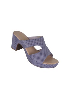 Michelle Morgan Michelle Morgan Ladies Block Heel Sandals  Purple 36  - Image 1