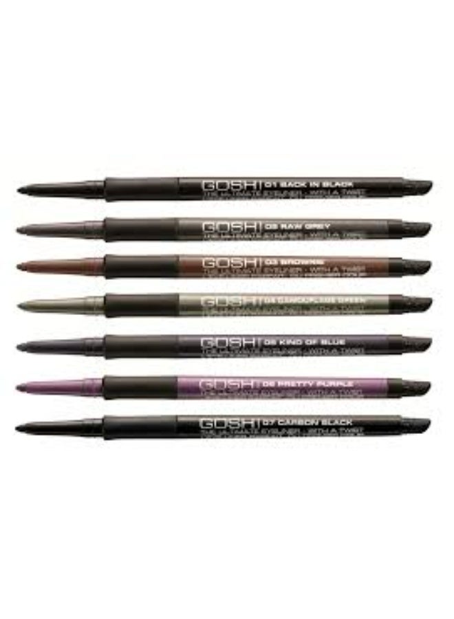 جوش يا إلهي، محدد العيون المثالي مع لمسة نهائية بلون 03 براوني - Image 4